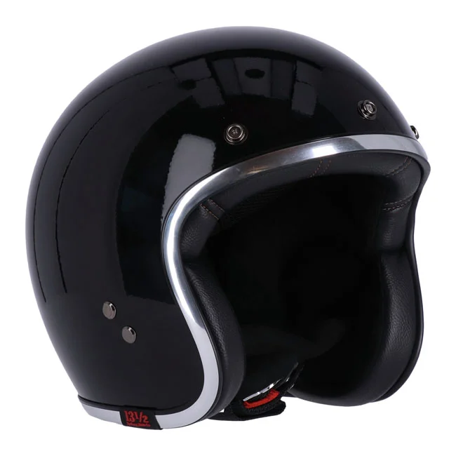 13 and a half company 1/2 Skull bucket helmet black