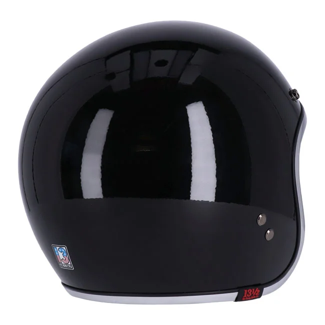 13 and a half company 1/2 Skull bucket helmet black