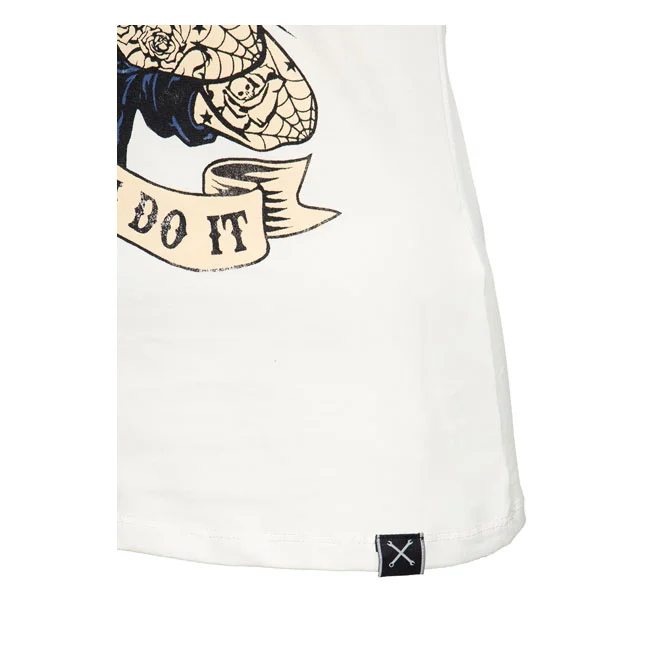 King Kerosin Queen Kerosin We Can Do It t-shirt off white