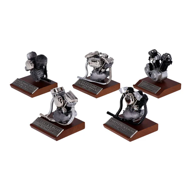 V-Twin Mfg Mfg, cast pewter motor model V-Twin engines