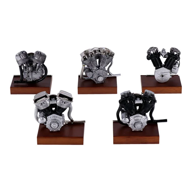 V-Twin Mfg Mfg, cast pewter motor model V-Twin engines