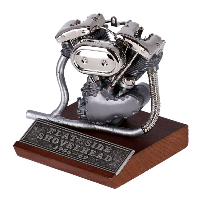 V-Twin Mfg Mfg, cast pewter motor model V-Twin engines