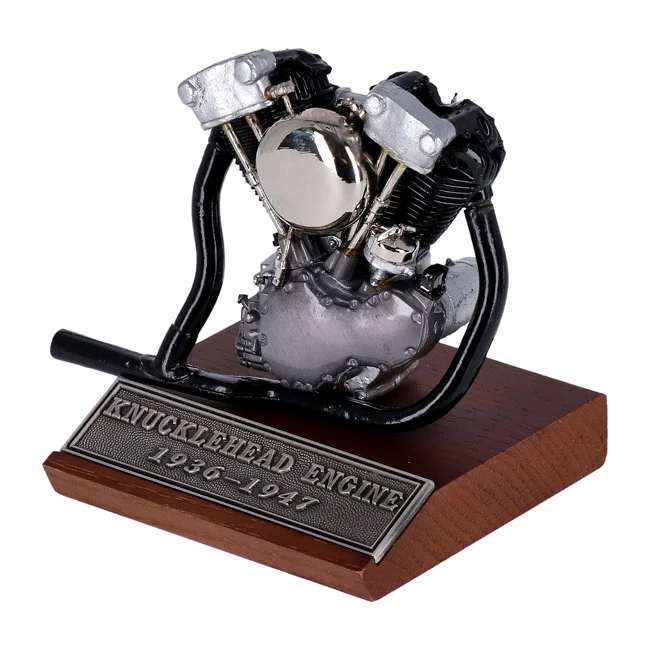 V-Twin Mfg Mfg, cast pewter motor model V-Twin engines
