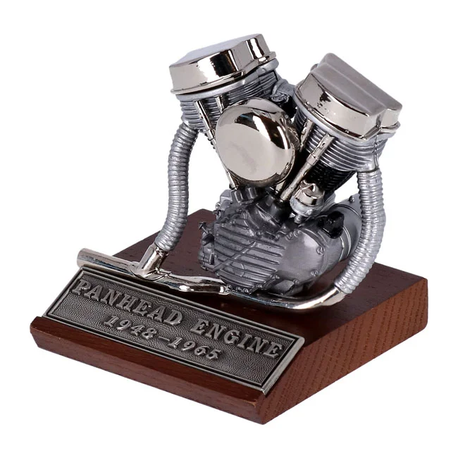 V-Twin Mfg Mfg, cast pewter motor model V-Twin engines