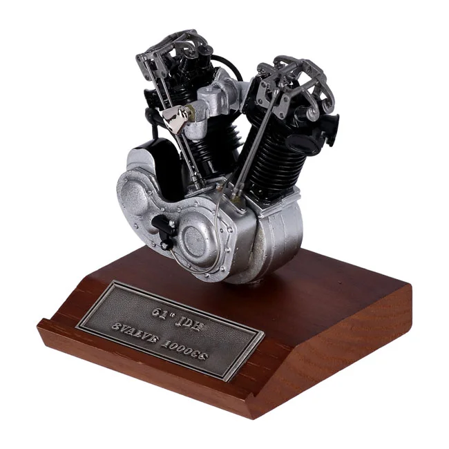 V-Twin Mfg Mfg, cast pewter motor model V-Twin engines