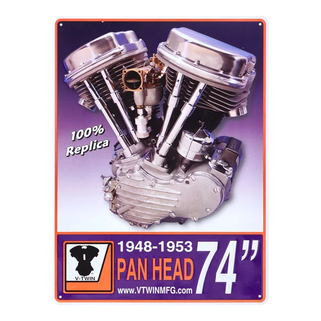 V-Twin Mfg Mfg, motor plaque V-Twin engine models