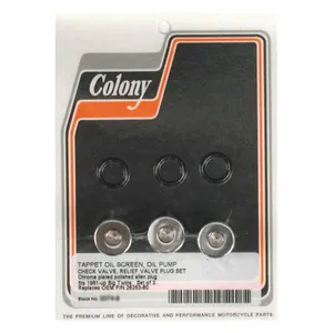 Colony Colony oil pump & crankcase plug set