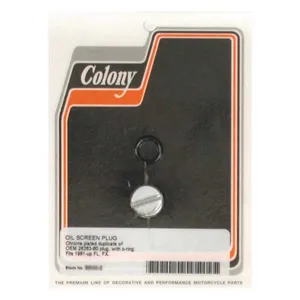 Colony Colony plug, oil pump & crankcase