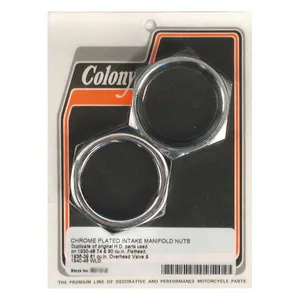 Colony Colony manifold nuts, plumber style