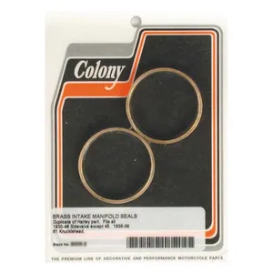 Colony Colony, manifold intake seals. Plumber style