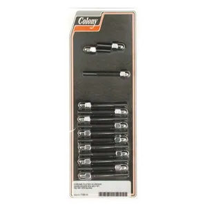 Colony Colony, Sportster rocker box bolt kit. Acorn, chrome