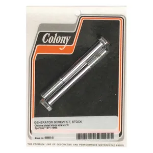 Colony Colony, generator mount kit. Chrome. OEM style