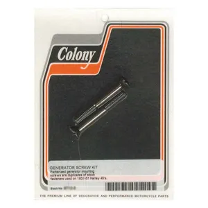 Colony Colony, generator mount kit. Black. OEM style