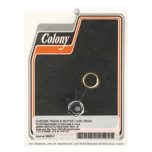 Colony Colony, timing and oil drain plug. 1/2-13. Hex head