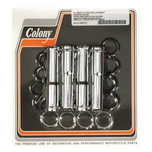 Colony Colony, 84-99 lower pushrod cover kit. Chrome