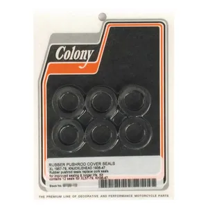 Colony Colony, 36-47 & 57-E79 pushrod cover seal kit