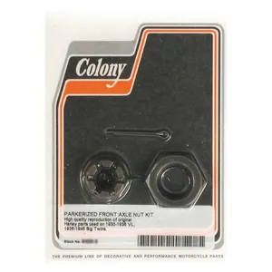 Colony Colony axle nut kit. Front