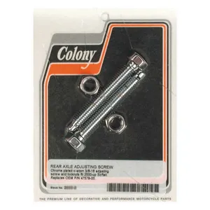Colony Colony axle adjuster kit, domed hex