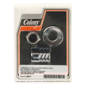 Colony Colony axle spacer kit front, grooved