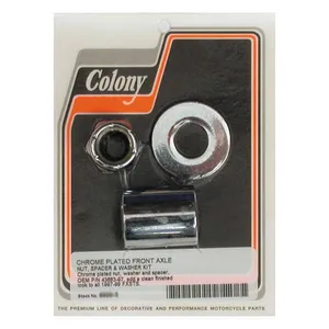 Colony Colony axle spacer kit front, smooth