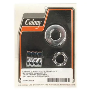 Colony Colony axle spacer kit front, grooved