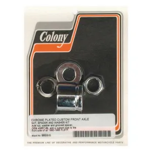 Colony Colony axle spacer kit front, grooved