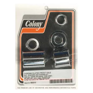 Colony Colony axle spacer kit front, smooth