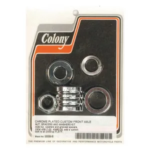 Colony Colony axle spacer kit front, grooved