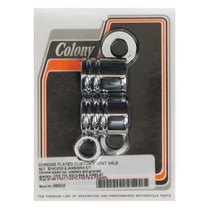 Colony Colony axle spacer kit front, grooved