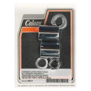 Colony Colony axle spacer kit front, smooth
