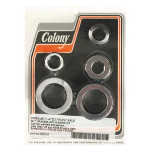 Colony Colony axle spacer kit front, smooth