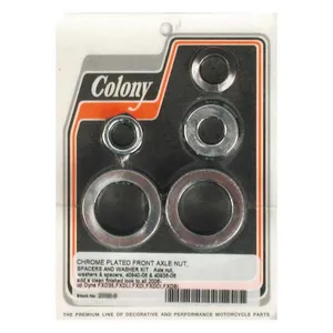 Colony Colony axle spacer kit front, smooth