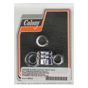 Colony Colony axle spacer kit front, grooved