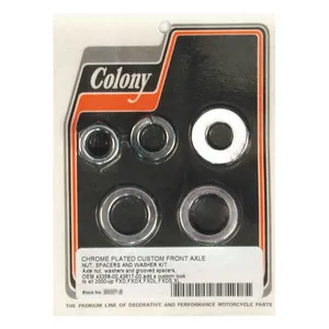 Colony Colony axle spacer kit front, grooved