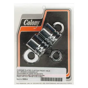 Colony Colony axle spacer kit front, grooved