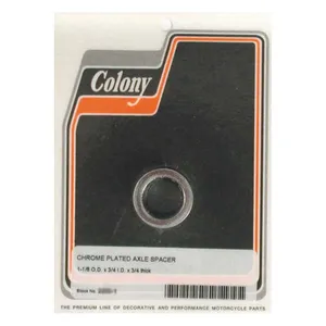 Colony Colony univ. Axle spacers 3/4" long