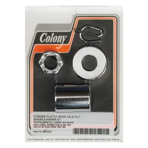 Colony Colony axle spacer kit rear, smooth