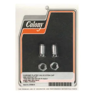 Colony Colony valve stem caps. Medium length