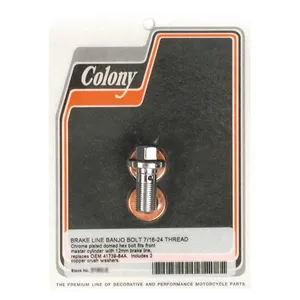 Colony Colony banjo bolts, 7/16-24