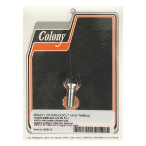 Colony Colony banjo bolts, 3/8-24