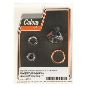 Colony Colony linkert carb bowl lock nut kit