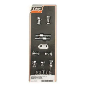 Colony Colony, rear fender mount kit. Chrome