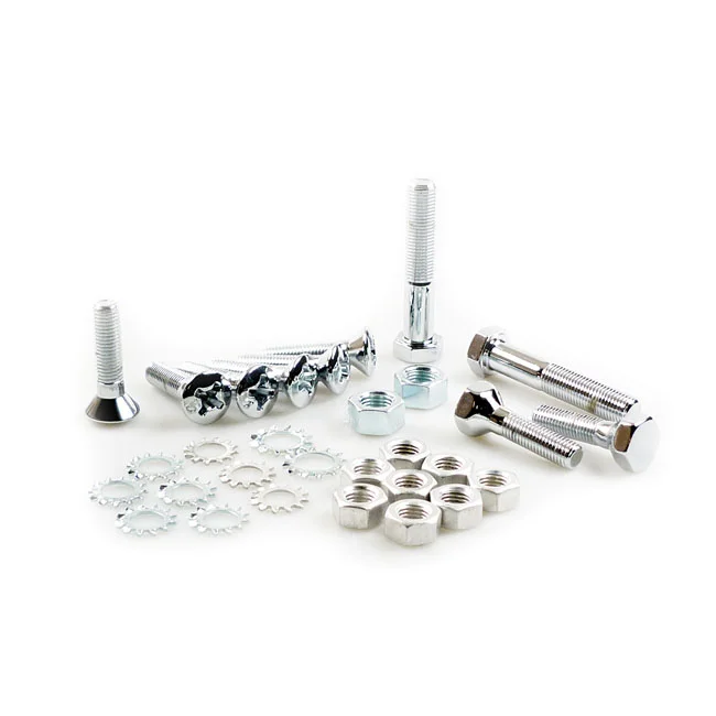 Colony Rear fender mount kit. Chrome