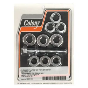 Colony Colony, transmission mount kit. Chrome