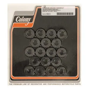 Colony Colony head bolt washer set. Black
