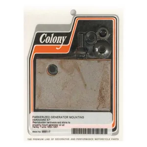 Colony Colony, generator mount kit. Parkerized