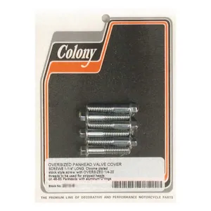 Colony Colony, oversized Panhead rocker cover screw set