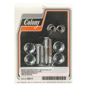 Colony Colony, fender strut mount kit. Chrome