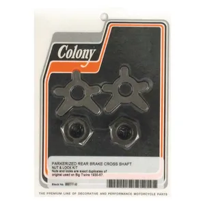 Colony Colony brake shaft lock & nut kit