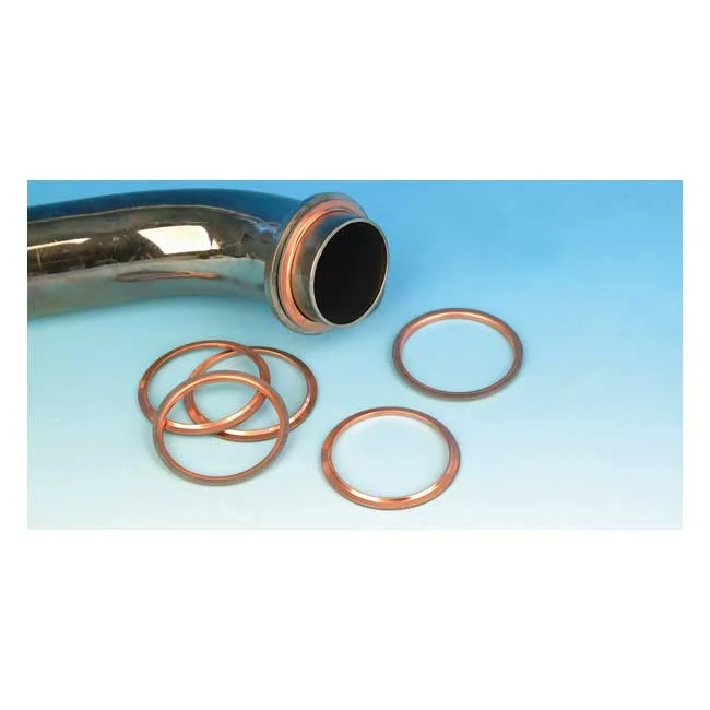 James Gaskets Round copper exhaust gaskets (10) - 65834-68A
